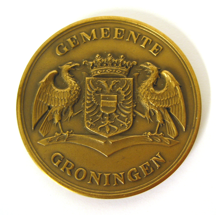 Penning Gemeente Groningen, 1962